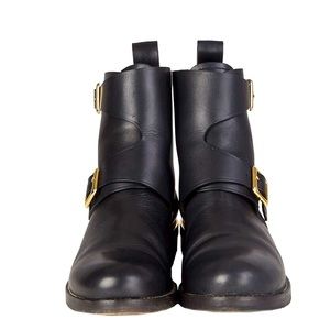 Chloé 'Colby' Double Monk Strap Moto Ankle Boot